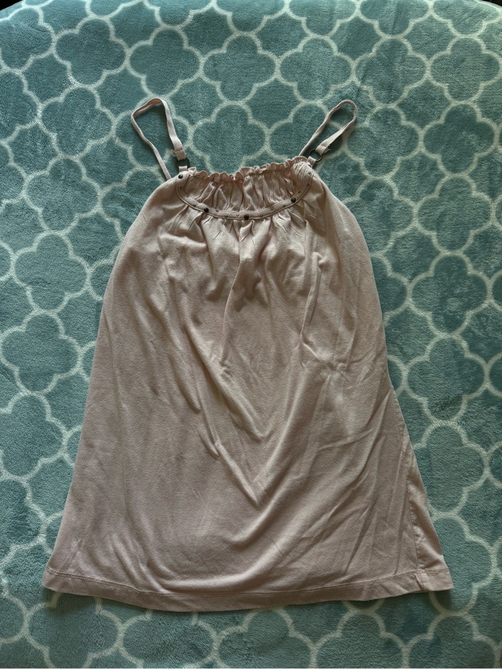 Ballet Pink cami with rhinestones
